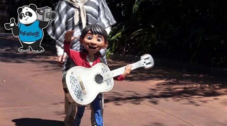 Big Fat Panda - Miguel Puppet from Coco at Mexico Pavilion in Epcot