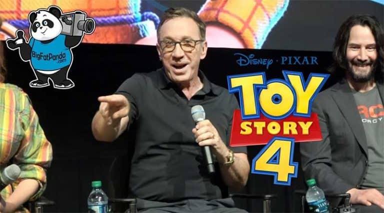 Tim Allen - Buzz Lightyear - Answers Panda's Question - Toy Story 4 Panel - Disney
