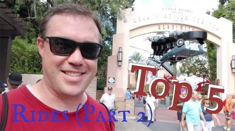 Top 5 Rides in Walt Disney World... Part 2