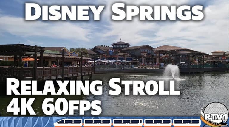 Resort TV 1 - Disney Springs Relaxing Stroll
