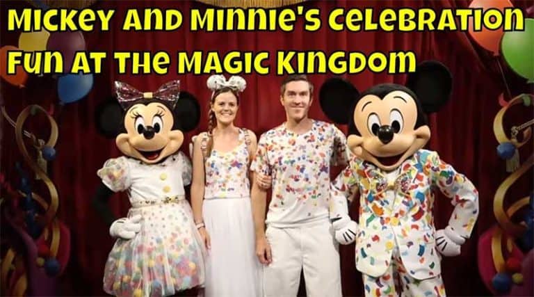 Mickey and Minnie's Celebration Fun at the Magic Kingdom - Magical Mondays #102