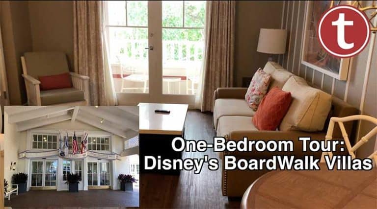 One-Bedroom Tour: Disney's BoardWalk Villas