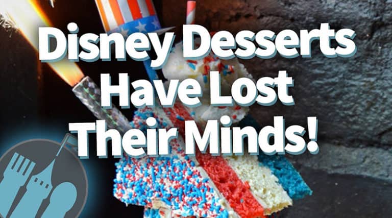 disney food blog - disney desserts have lost their minds
