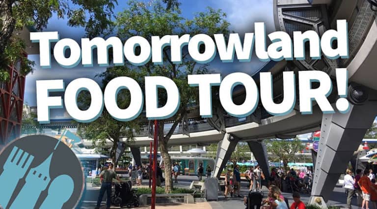 disney food blog - tomorrowland food tour