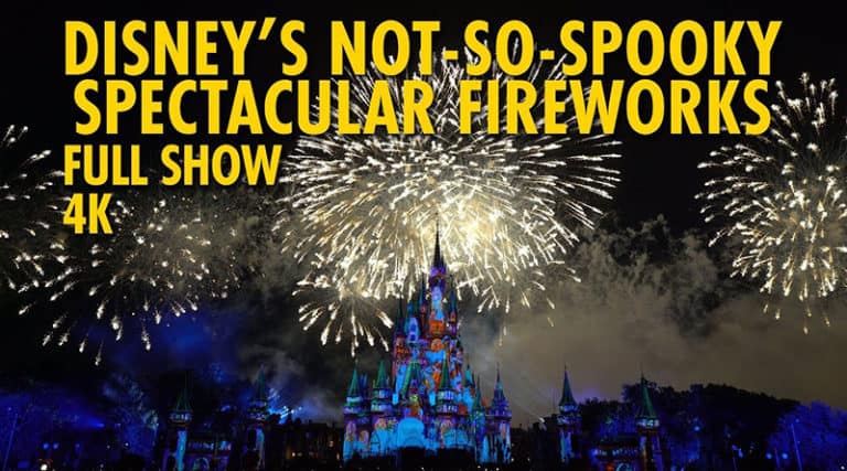 The Dis - Disney's Not-So-Scary Spectacular Fireworks - Mickey's Not-So-Scary Halloween Party 2019
