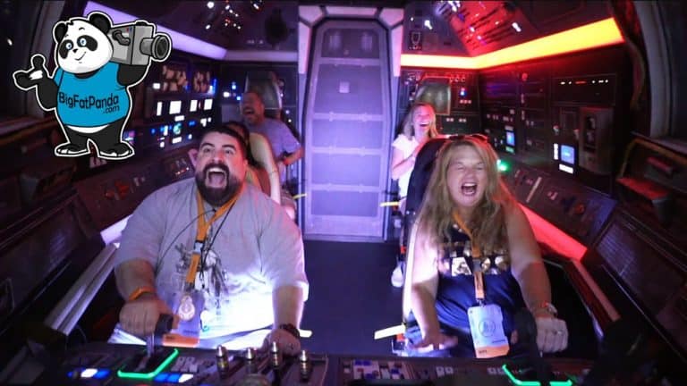 We CRASH The Millennium Falcon Like Bosses! Panda & the Princess on Smugglers Run - Star Wars