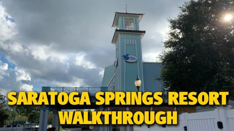 Saratoga Springs Walkthrough | Walt Disney World