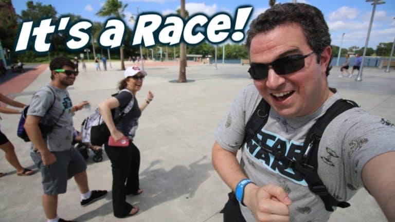 Its a Race to Epcot! | Best Food at Food and Wine with Mom | Her first time at Star Wars!