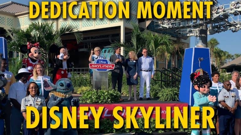 Disney Skyliner Dedication Moment | Disney's Caribbean Beach Resort | 09/27/19