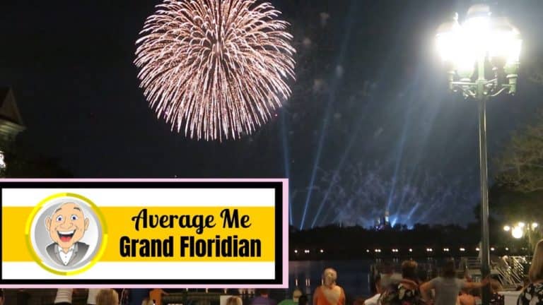 Happily Ever After Fireworks from the Grand Floridian