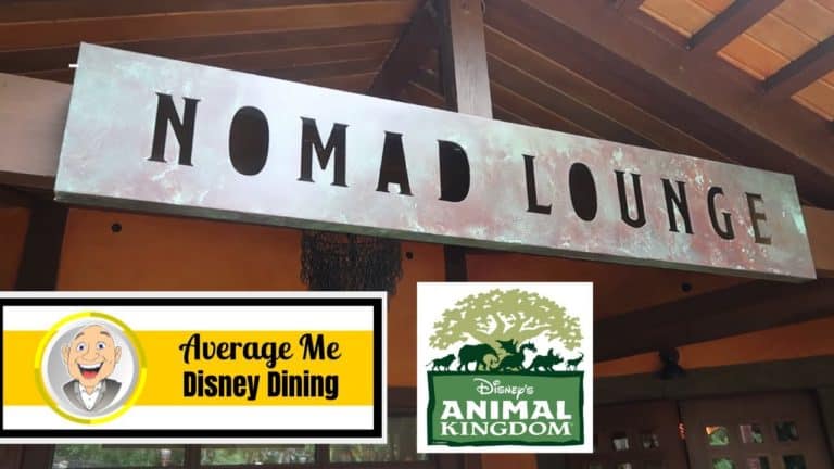 Lunch at Animal Kingdom's Nomad Lounge