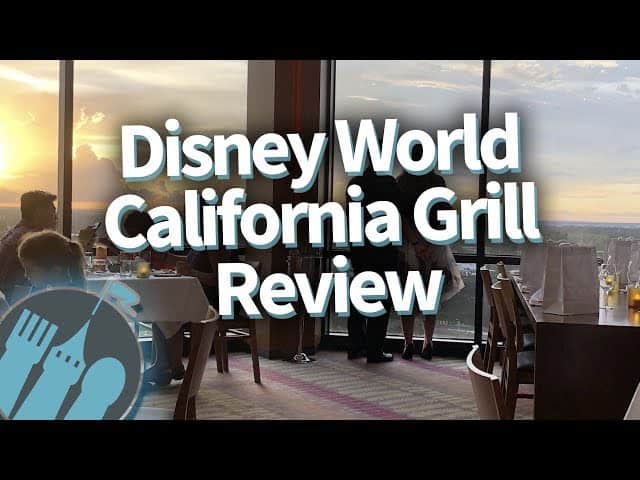 Disney World California Grill FULL RESTAURANT REVIEW
