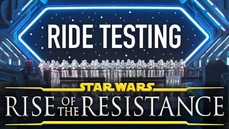 Rise of the Resistance RIDE TESTING UNDERWAY in Star Wars: Galaxy's Edge!
