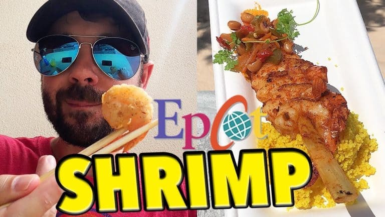 Epcot Shrimp Challenge! Eating Every Shrimp Dish at EPCOT Food & Wine Festival!