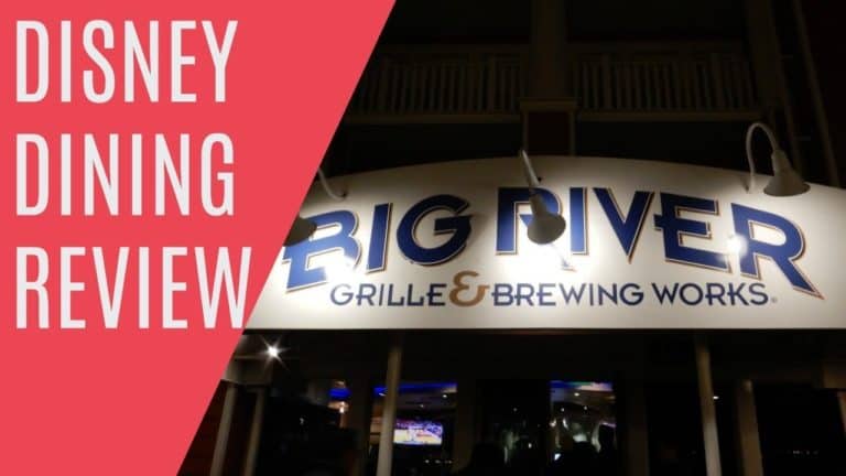 Disney Boardwalk Resort BIG RIVER GRILLE & BREWERY Dining Review