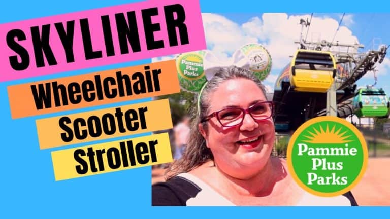 How to ride the Skyliner for Scooters and Wheelchairs | Strollers | Sensory Challenges | FAQ
