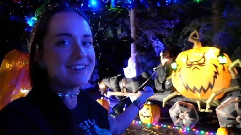 Disney's Fort Wilderness Haunted Golf Cart Tour!
