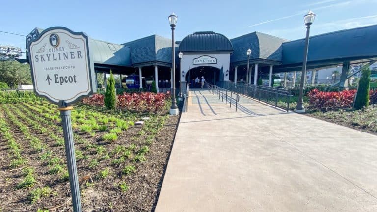 Disney Skyliner Riviera Resort Station