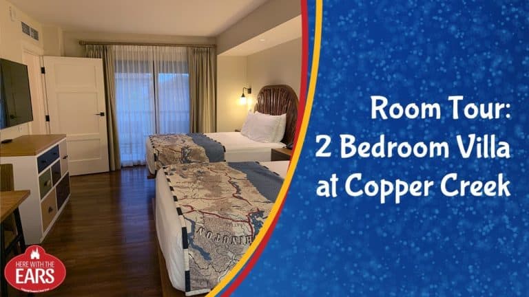 Full Room Tour of a 2 Bedroom Villa in Copper Creek at Disney's Wilderness Lodge Resort