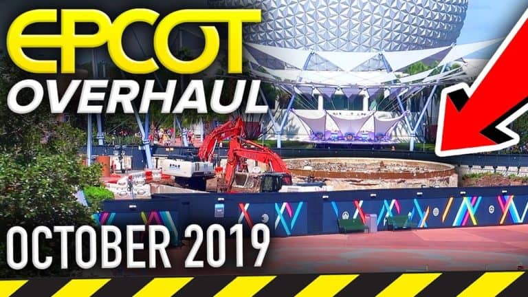 EPCOT OVERHAUL CONSTRUCTION TOUR OCTOBER 2019! - Disney News
