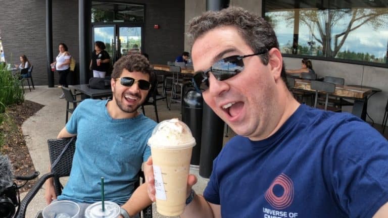 First time Movie at Disney Springs | Secret Starbucks Menu!
