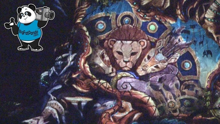 Lion King Tree Of Life Awakenings - Projection Show - Disney's Animal Kingdom 4K