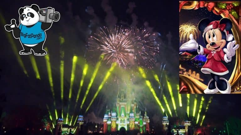 Minnie's Wonderful Christmastime Fireworks - NEW - Magic Kingdom - Walt Disney World