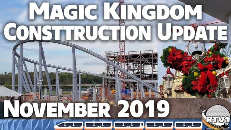 Magic Kingdom Construction Update - Huge Tron Updates & More - November 2019