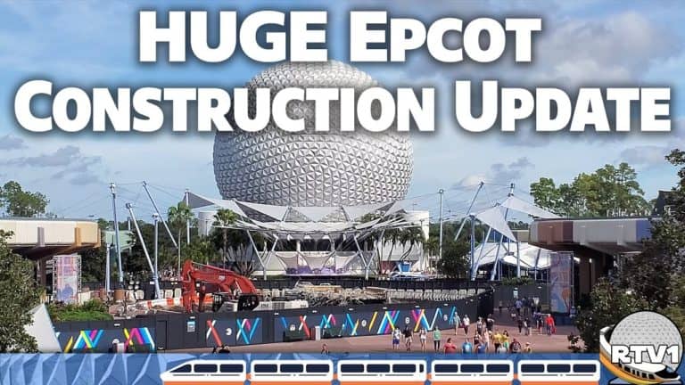 HUGE Epcot Construction Update (Wallcot) Late October 2019 - Walt Disney World