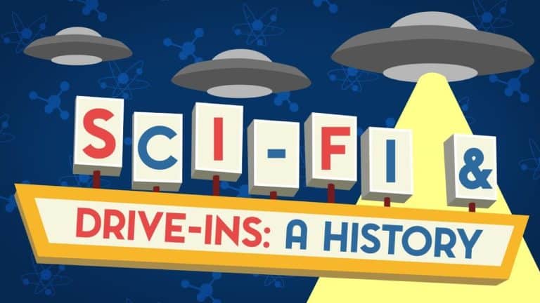 Flying Saucers & Dancing Soda: A Brief History of Sci-Fi and Drive-Ins