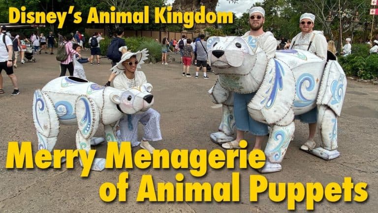 Merry Menagerie of Animal Puppets - Disney's Animal Kingdom