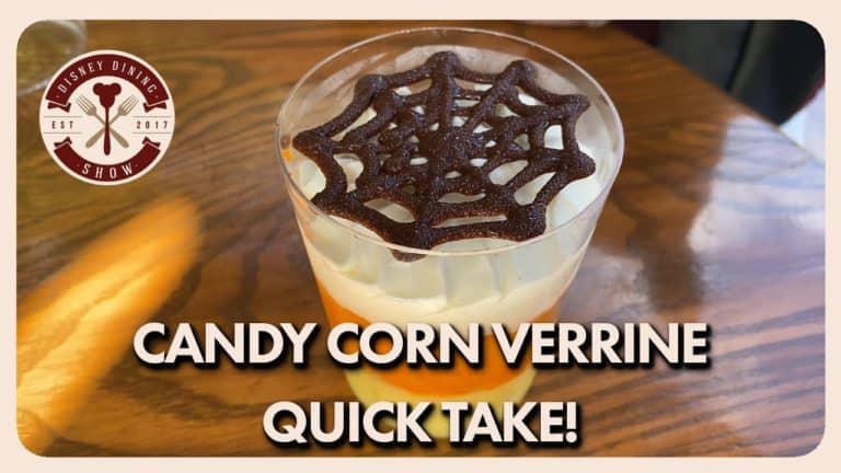 Disney Dining Show QUICK TAKE | Candy Corn Verrine | Catalina Eddie’s