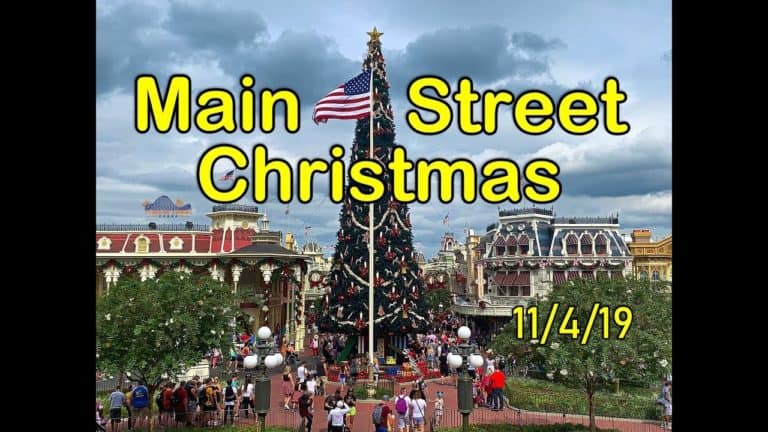 Disney's Magic Kingdom - 1st Tree Lighting of 2019 - Lots of Firsts for Jen!!