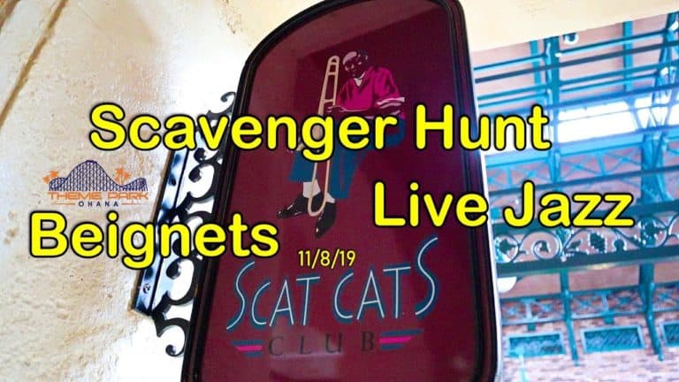 Disney's Port Orleans French Quarter - Scat Cat Club & Scavenger Hunt!