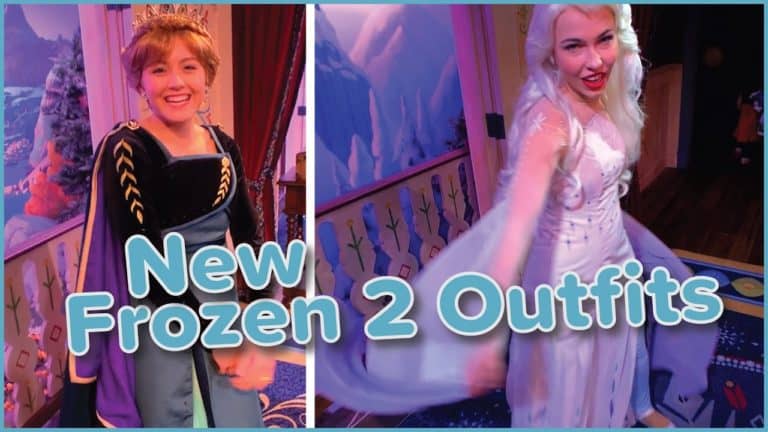 Anna and Elsa Debut New “Frozen 2” Outfits - Epcot