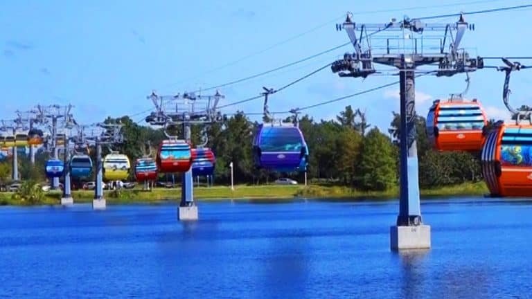 Disney Skyliner Transportation System at Walt Disney World Resort!