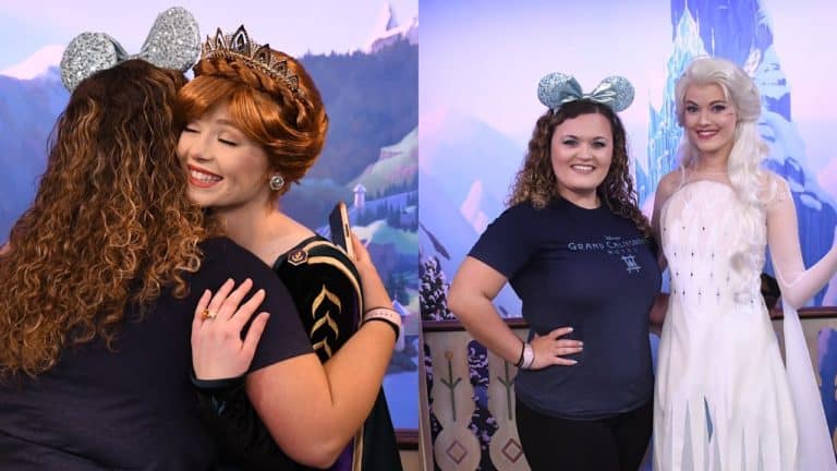 New Anna & Elsa Meet and Greet at Epcot!