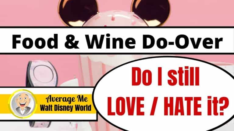 Average Me - Food & Wine Festival Do-Over