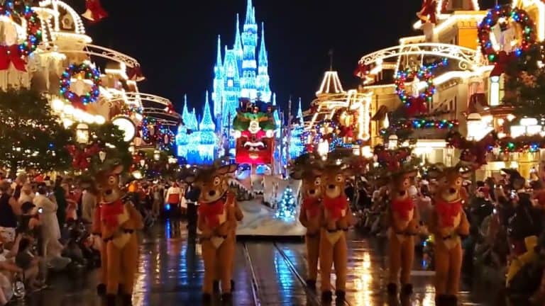 Resort TV 1 - Mickey's Once Upon a Christmas Parade 2019
