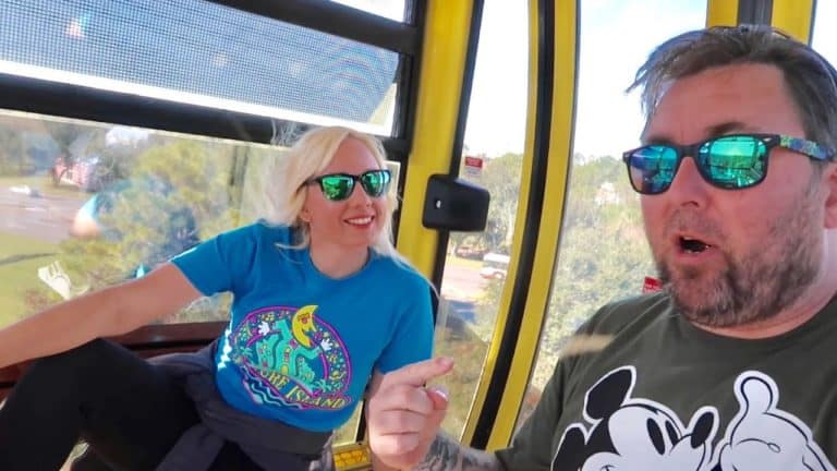 My First Time On The New Disney Skyliner System - Taking All The Routes