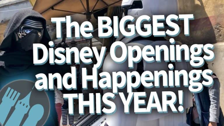 The BIGGEST Disney Openings and Happenings THIS YEAR!