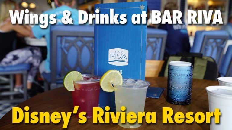 Wings and Drinks at Bar Riva - Disney's Riviera Resort