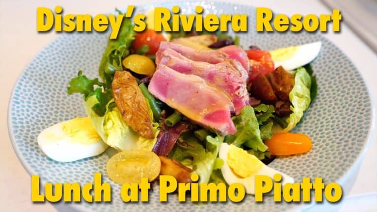 Lunch at Primo Piatto - Disney's Riviera Resort