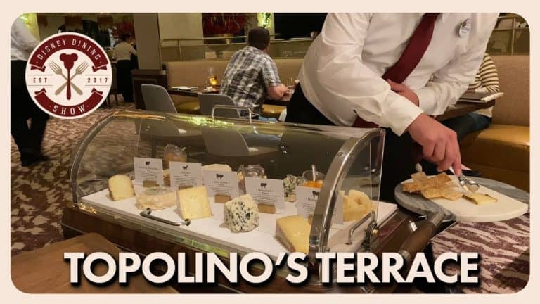 NEW Topolino's Terrace Dinner - Disney Dining Show