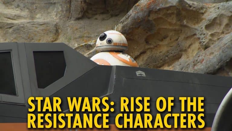 SPOILERS! Rise of the Resistance Character Appearances & Animatronics