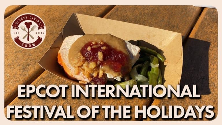 Epcot International Festival of the Holidays - Disney Dining Show