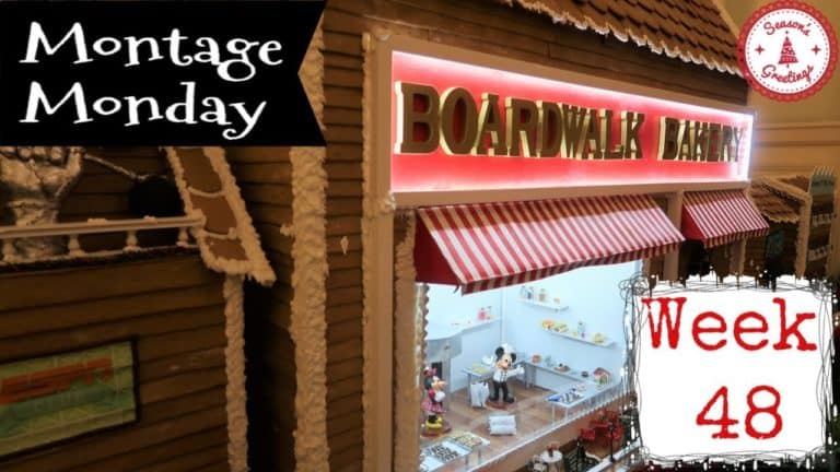 Disney World's Boardwalk Resort NEW GINGERBREAD Display