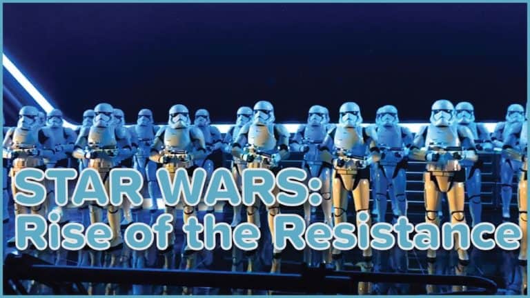 FIRST LOOK at Star Wars: Rise of the Resistance PRE-SHOW and QUEUE