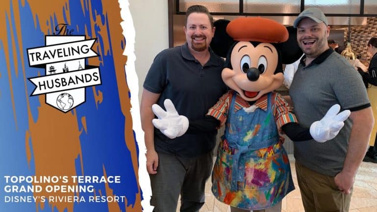 Topolino's Terrace Character Breakfast and the GRAND OPENING of Disney's Riviera Resort