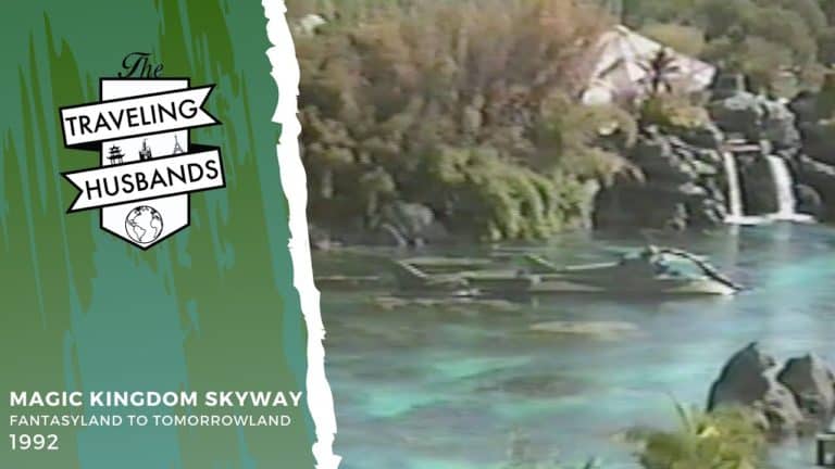 Magic Kingdom Skyway from Fantasyland to Tomorrowland - 1992